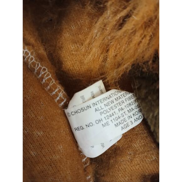 Y2K Furry Plush Orangutan Costume Child XL Kids 7-8 Adorable Friendly Realistic - Picture 13 of 16